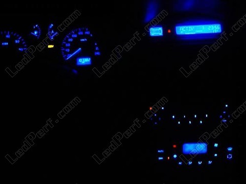 LED Painel de instrumentos azul Renault Scenic 1 fase 2