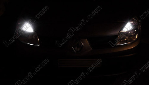LED Luzes de presença (mínimos) branco xénon Renault Scenic 2