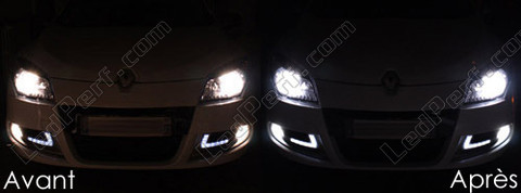 LED Faróis Renault Scenic 3