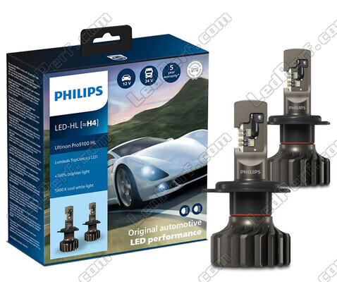 Kit de lâmpadas LED Philips para Renault Twingo 3 - Ultinon Pro9100 +350%