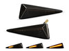 Piscas laterais dinâmicos LED para Renault Wind Roadster - Versão preta fumada