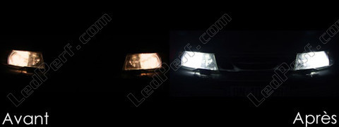 LED Luzes de presença (mínimos) branco xénon Saab 9-5