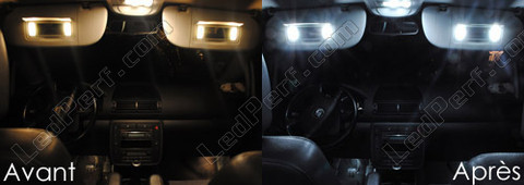 LED Espelhos de cortesia - pala - sol Seat Alhambra 7MS 2001-2010