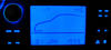 LED computador de bordo azul Seat ibiza 2000 6K2