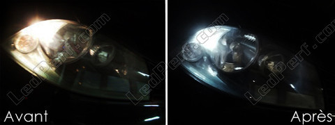 LED Luzes de presença (mínimos) branco xénon Seat Ibiza 2002 2007 6l