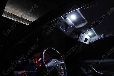 LED espelhos de cortesia Pala de sol Seat Leon 1 (1M)