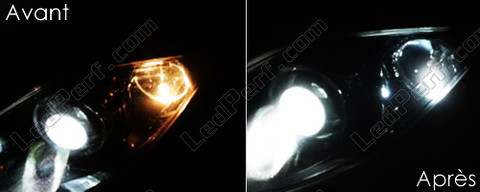LED Luzes de presença (mínimos) branco xénon Seat Leon 2 1p Altea
