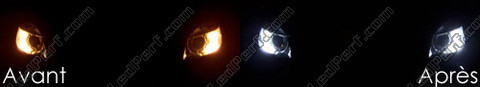 LED Luzes de presença (mínimos) branco xénon Skoda Fabia 2
