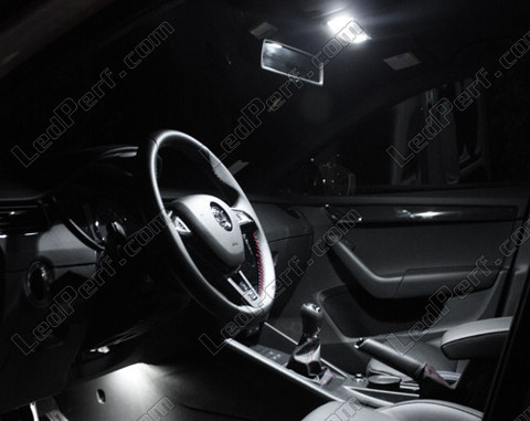 LED Luz de teto dianteira Skoda Octavia 3