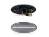 Conectores dos piscas laterais sequenciais LED para Smart Forfour II - versão transparente