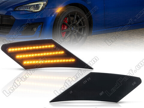 Piscas laterais dinâmicos LED para Subaru BRZ