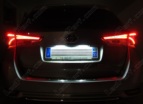 LED Chapa de matrícula Toyota Auris MK2 Tuning