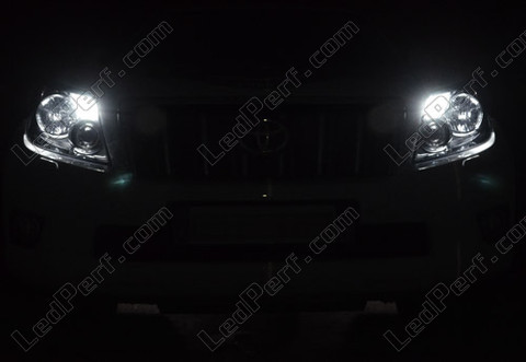 LED Luzes de presença (mínimos) branco xénon Toyota Land cruiser KDJ 150