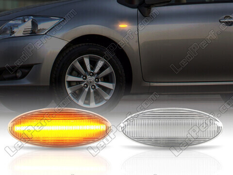 Piscas laterais dinâmicos LED para Toyota Yaris 2