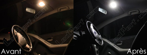LED Luz de teto dianteira Toyota Yaris 2