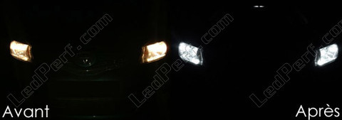 LED Luzes de presença (mínimos) branco xénon Toyota Yaris 3