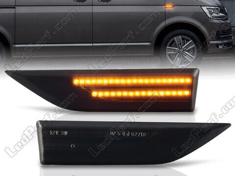 Piscas laterais dinâmicos LED para Volkswagen Caddy IV