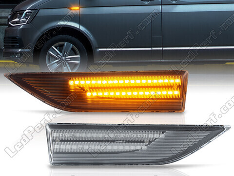 Piscas laterais dinâmicos LED para Volkswagen Caddy IV