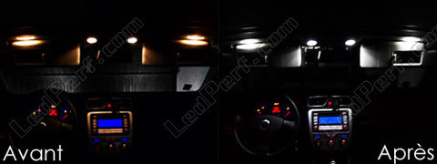 LED Habitáculo Luz de Teto Volkswagen Eos