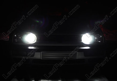 LED Luzes de presença (mínimos) branco xénon Volkswagen Golf 3