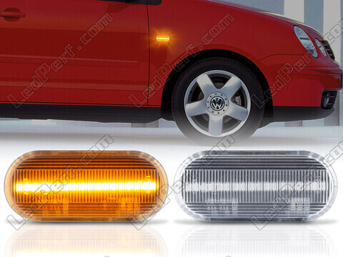 Piscas laterais dinâmicos LED para Volkswagen Golf 4
