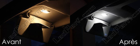 LED espelhos de cortesia Pala de sol Volkswagen Golf 4