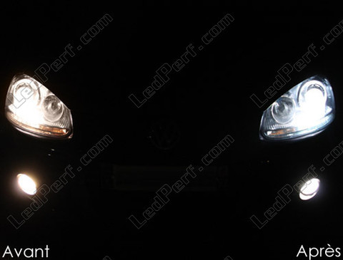 LED Faróis Volkswagen Golf 5