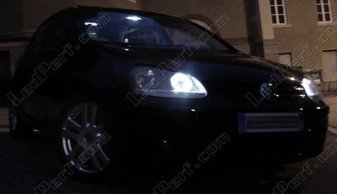 LED Luzes de presença (mínimos) branco xénon Volkswagen Golf 5