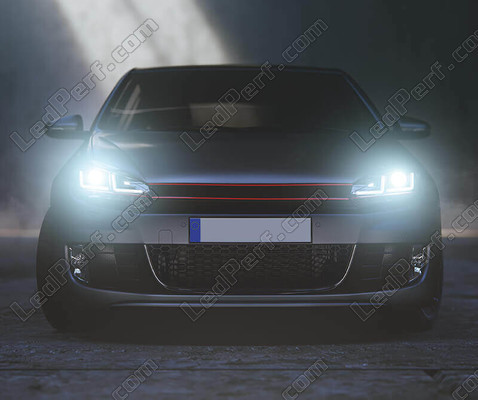 Luzes de estrada (máximos) Xénon des Faróis LED Osram e Xénon para Volkswagen Golf 6
