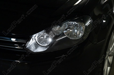LED Luzes de presença (mínimos) branco xénon Volkswagen Golf 6
