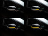 Diferentes etapas do desfile de luz dos Piscas dinâmicos Osram LEDriving® para retrovisores de Volkswagen Golf 7