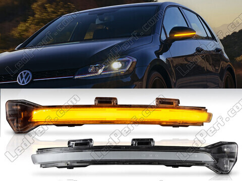 Piscas dinâmicos Osram LEDriving® para retrovisores de Volkswagen Golf 7