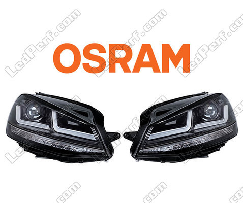 Faróis LED Osram LEDriving® para Volkswagen Golf 7
