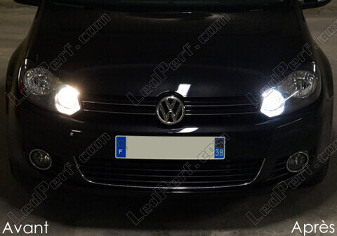 LED Luzes de circulação diurna - Luzes diurnas Volkswagen Jetta 6