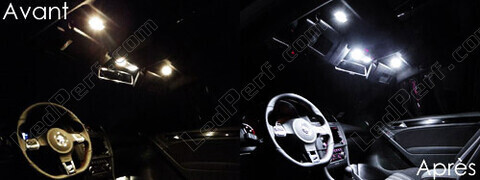 LED Luz de teto dianteira Volkswagen Jetta 6 (IV)