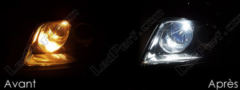 LED Luzes de presença (mínimos) branco xénon Volkswagen Passat B5