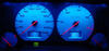 LED Mostrador azul Volkswgen Polo 6n Full intensity