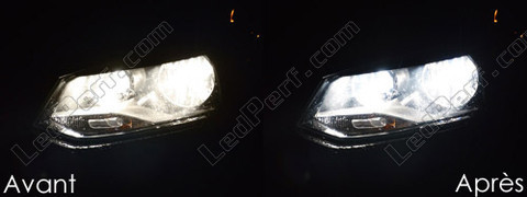 LED Luzes de estrada (máximos) Volkswagen Polo 6R 6C1