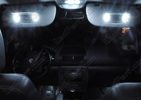 LED Espelhos de cortesia - pala - sol Volkswagen Sharan 7M 2001-2010