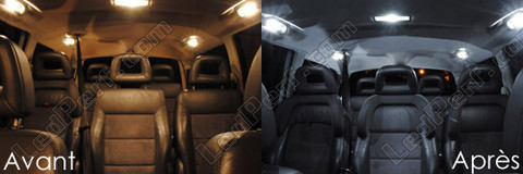 LED Luz de teto traseiro Volkswagen Sharan 7M 2001-2010