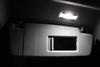 LED espelhos de cortesia Pala de Sol Volkswagen Sharan 7N 2010
