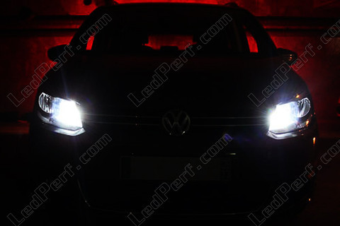LED Luzes de presença (mínimos) branco xénon Volkswagen Sharan 7N 2010 e