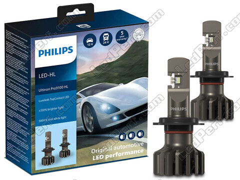 Kit de lâmpadas LED Philips para Volkswagen T-Roc - Ultinon Pro9100 +350%