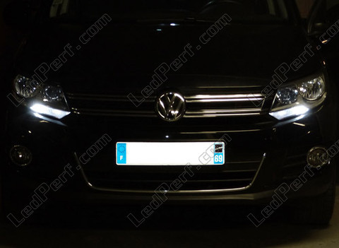 LED Luzes de presença (mínimos) branco xénon Volkswagen Tiguan Facelift