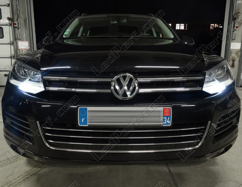 LED Luzes de presença (mínimos) branco xénon Volkswagen Touareg 7P