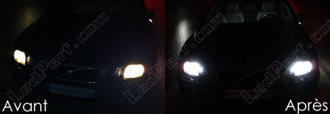LED Luzes de presença (mínimos) branco xénon Volvo S60 D5