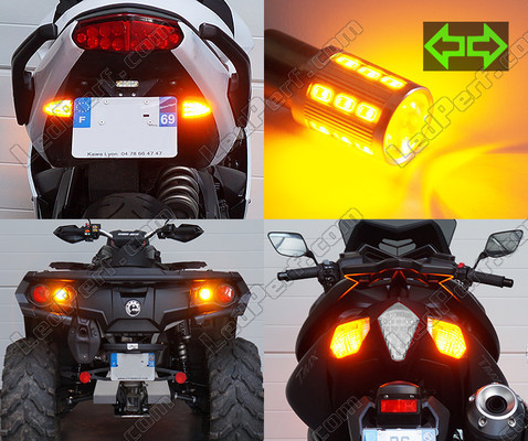 LED Piscas traseiros BMW Motorrad F 650 CS Tuning