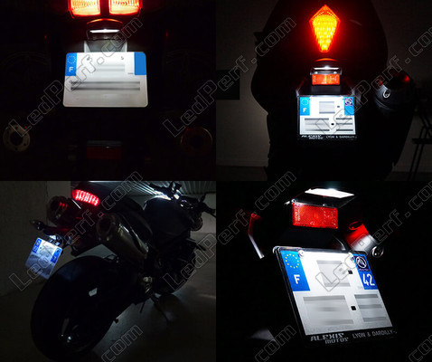 LED Chapa de matrícula BMW Motorrad K 1200 R Sport Tuning