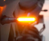 Luminosidade do Pisca Dinâmico a LED de Ducati Hypermotard 1100