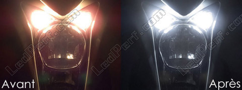 LED Luzes de presença (mínimos) branco xénon Kawasaki ER 6N